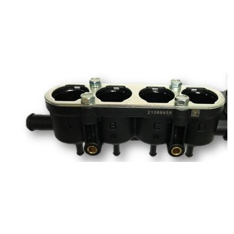 RAIL INYECTOR LANDI RENZO MED – SIN INYECTORES – CON SENSOR DE PRESIÓN