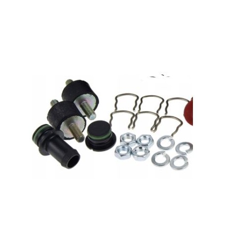 Kit Accesorios y Racores - Bloque de Inyectores 4Cil. AEB INJ4 D:12mm