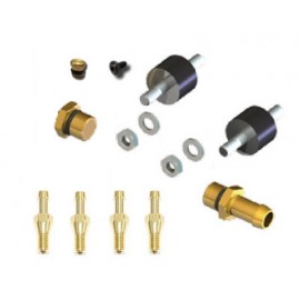 Kit Accesorios y Racores - Bloque de Inyectores 4Cil. AEB INJ4 D:12mm