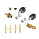 Kit Accesorios y Racores - Bloque de Inyectores 4Cil. AEB INJ4 D:12mm